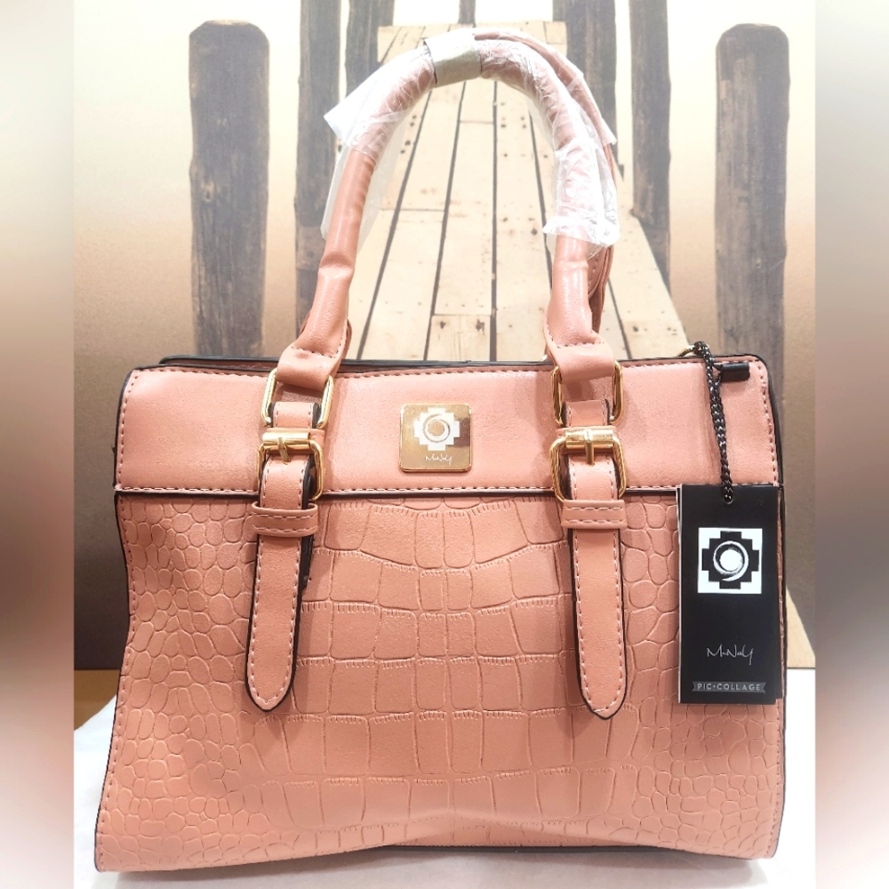 Brand New Women Leather Tote bag Crocodile design.